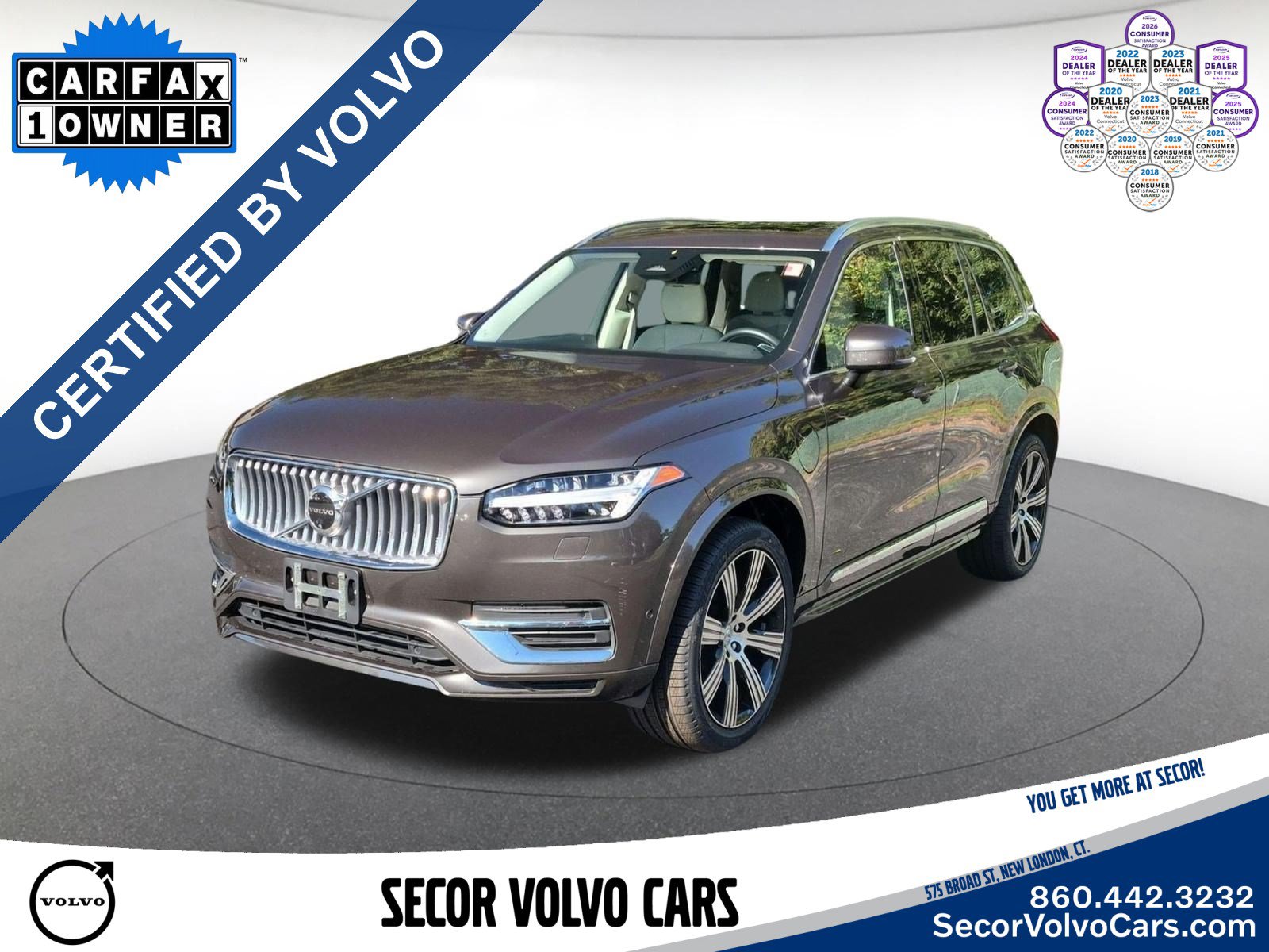 Certified 2024 Volvo XC90 T8 Plus w/ Protection Package AWD/4WD image 1