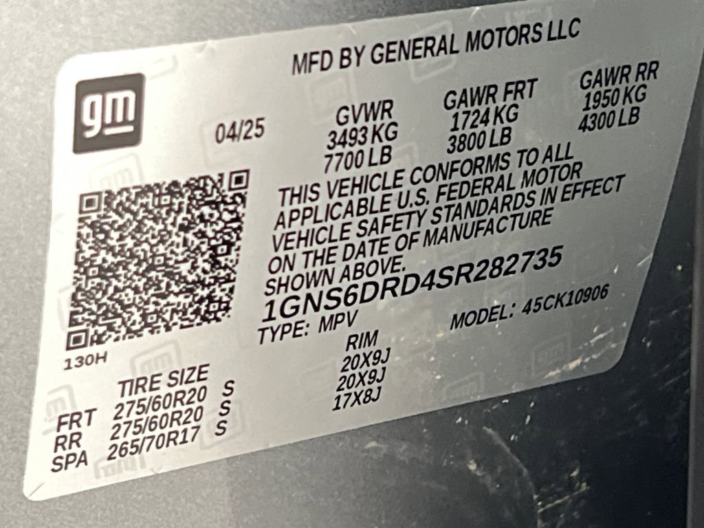 Used 2025 Chevrolet Suburban Z71 AWD/4WD image 74
