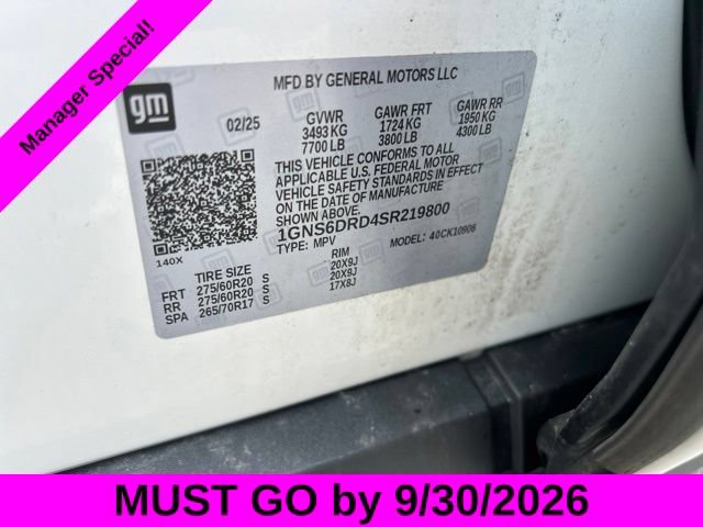 Used 2025 Chevrolet Suburban Z71 AWD/4WD image 36