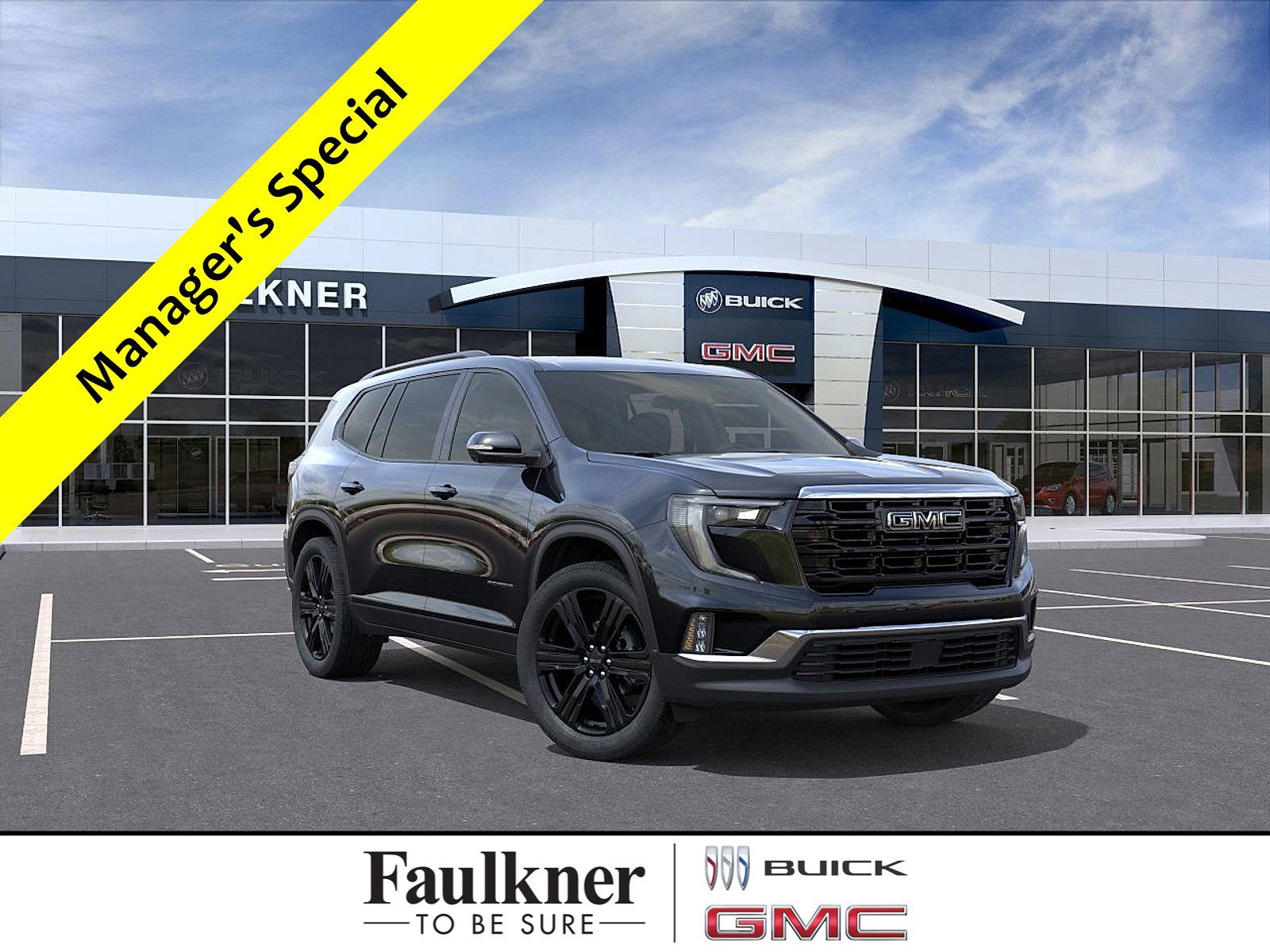 New 2026 GMC Acadia Elevation w/ Black Edition