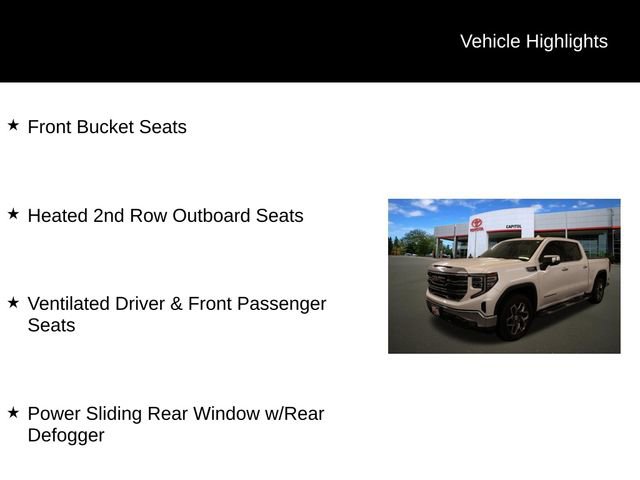 Used 2022 GMC Sierra 1500 SLT w/ SLT Convenience Package image 3