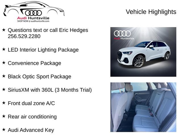 Used 2025 Audi Q3 2.0T Premium w/ Convenience Package image 6