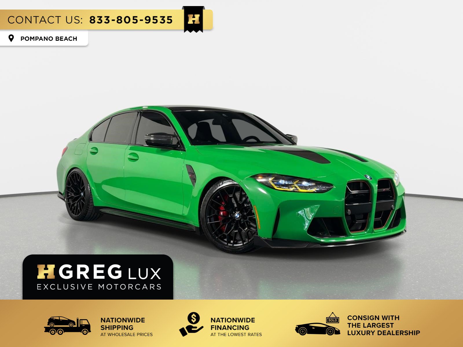 Used 2024 BMW M3 CS w/ M Driver's Package AWD/4WD image 1
