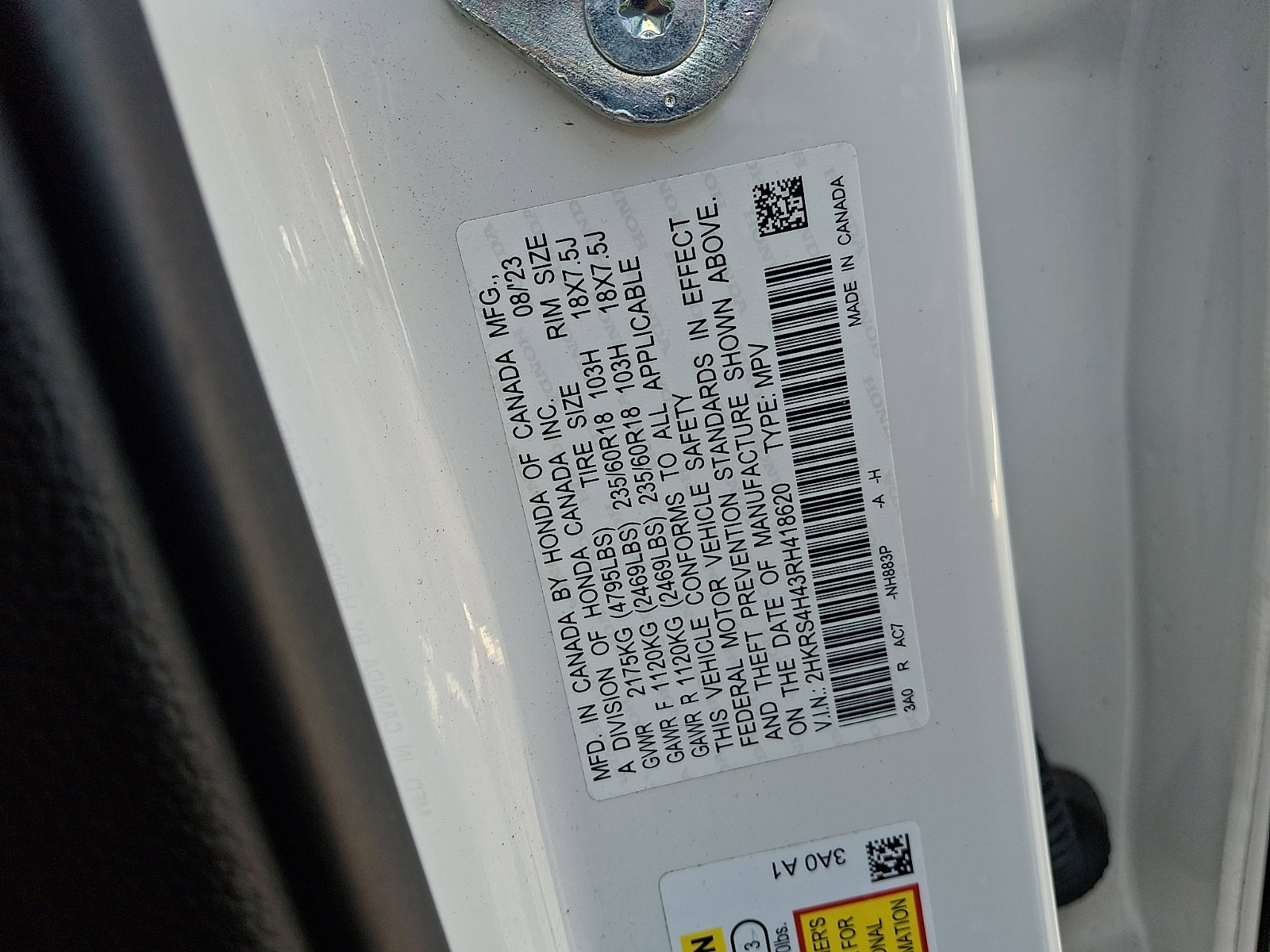 Certified 2024 Honda CR-V EX image 27