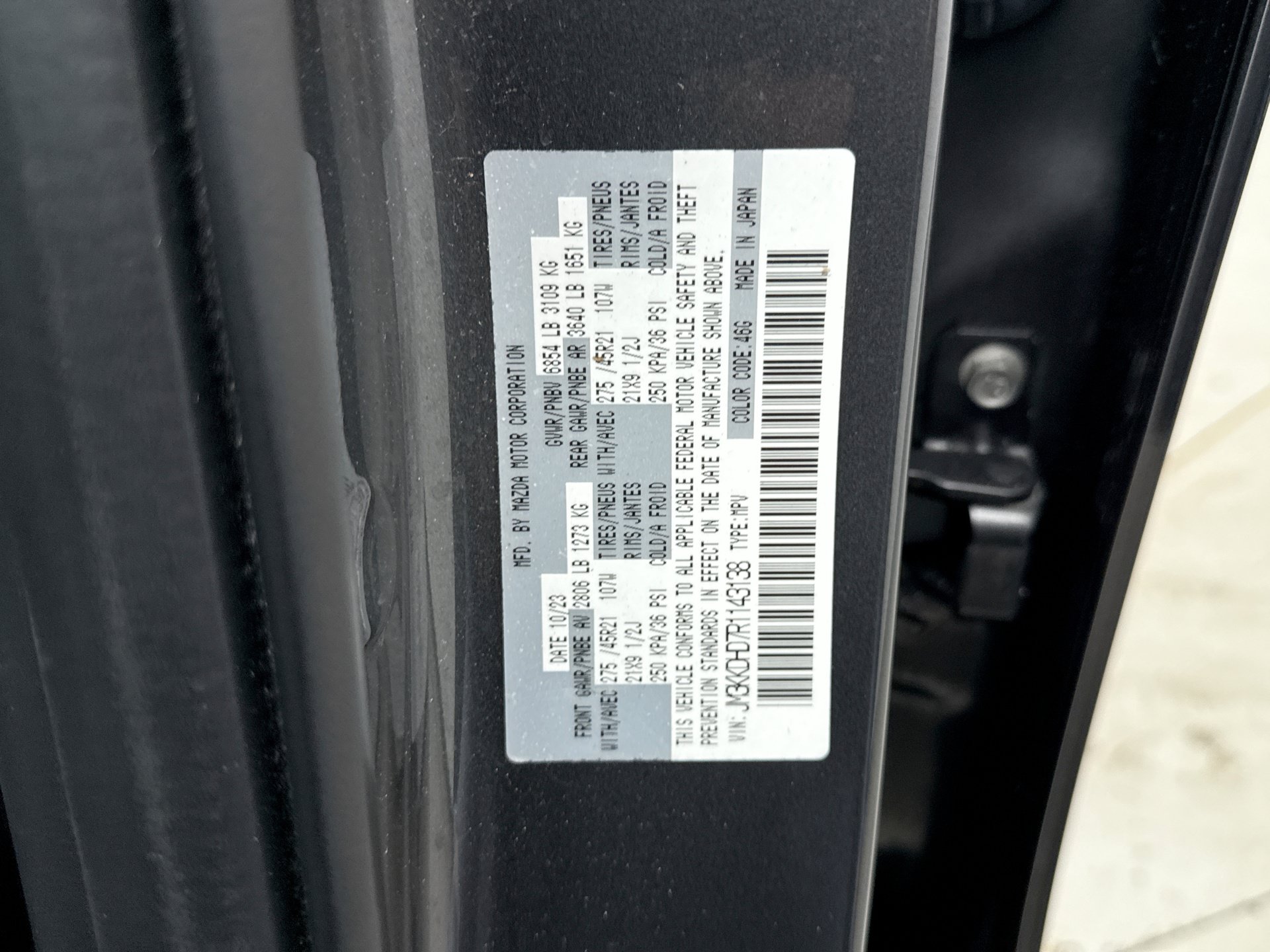 Used 2024 MAZDA CX-90 3.3 Turbo w/ Premium Package AWD/4WD image 27