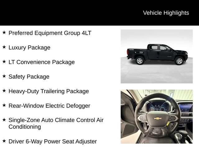Certified 2021 Chevrolet Colorado LT w/ Safety Package AWD/4WD image 16
