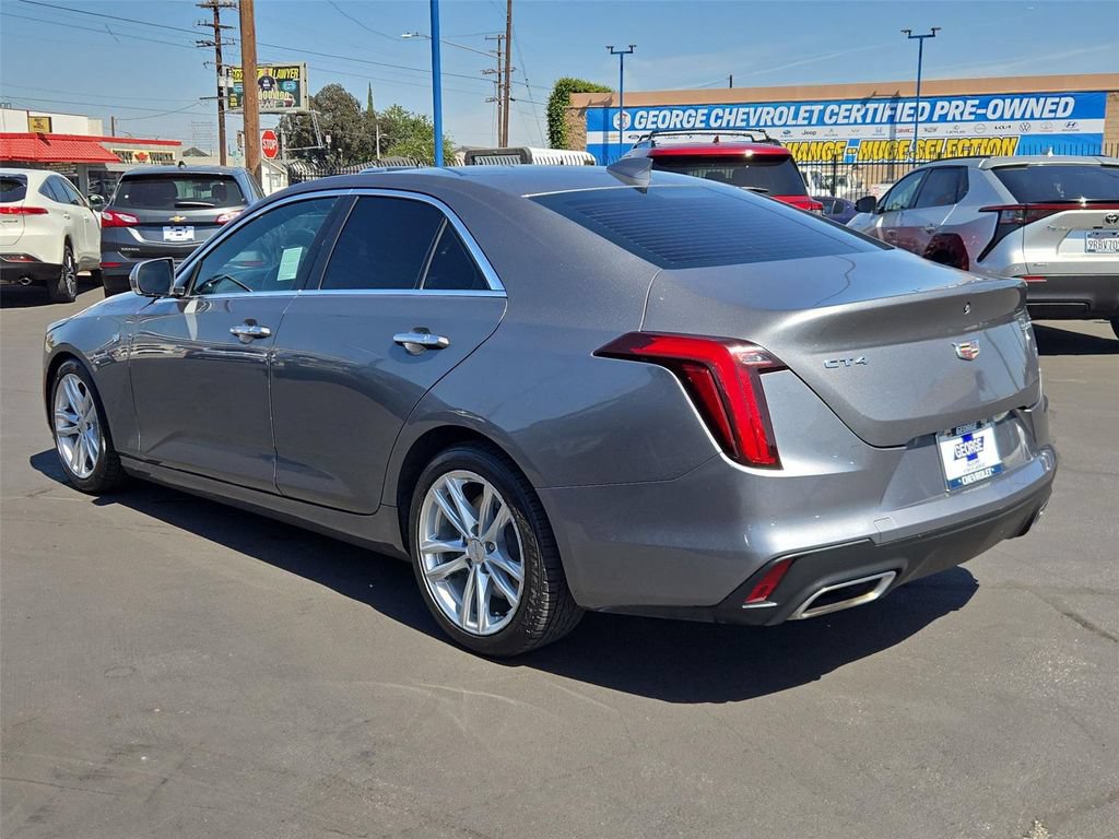 Certified 2020 Cadillac CT4 Luxury w/ Sun And Sound Package RWD image 33