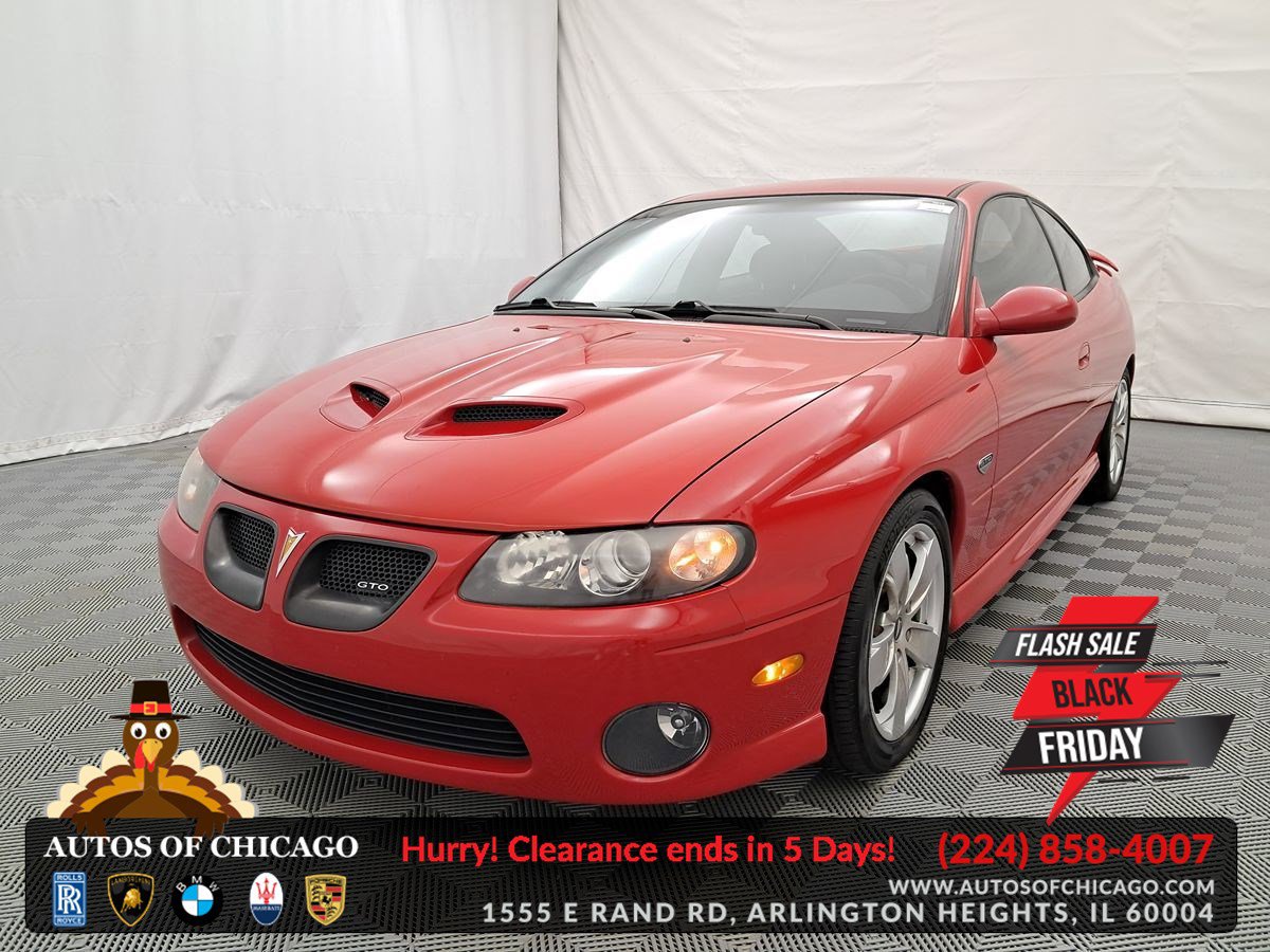 Used 2006 Pontiac GTO
