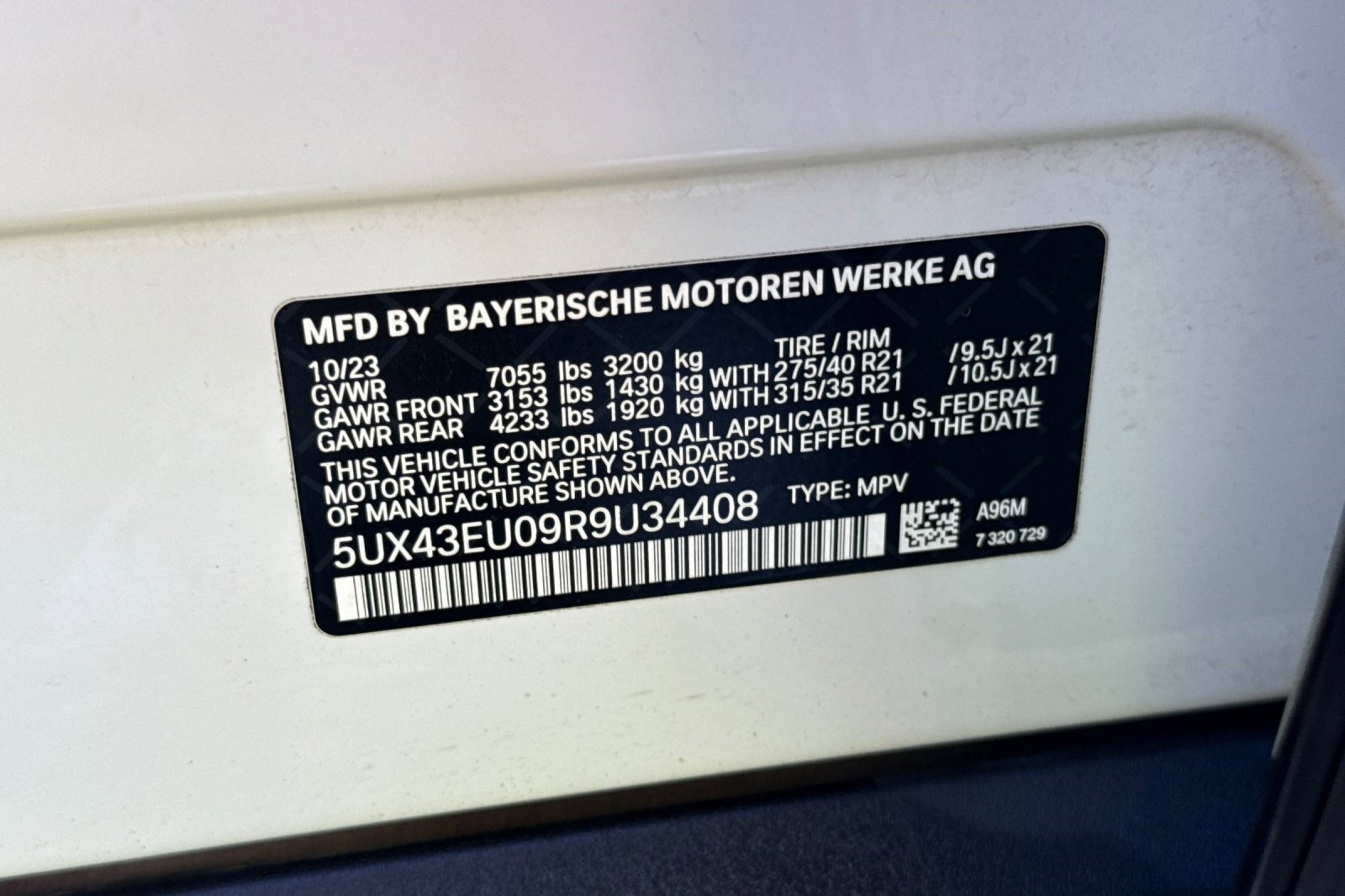 Certified 2024 BMW X5 xDrive50e w/ Parking Assistance Package image 40