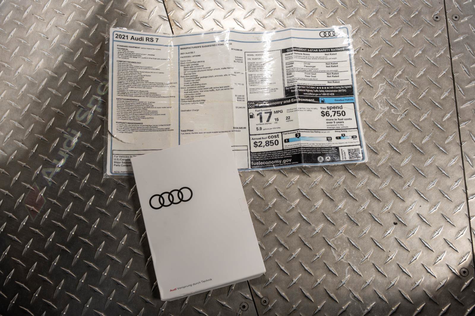 Used 2021 Audi RS 7 Sportback w/ Black Optic Package image 90