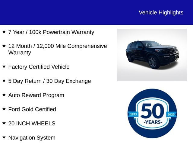 Used 2023 Ford Explorer XLT w/ Equipment Group 202A AWD/4WD image 5