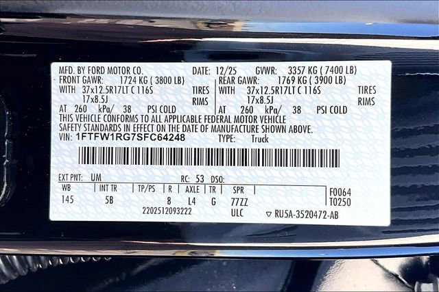 New 2025 Ford F150 Raptor image 13