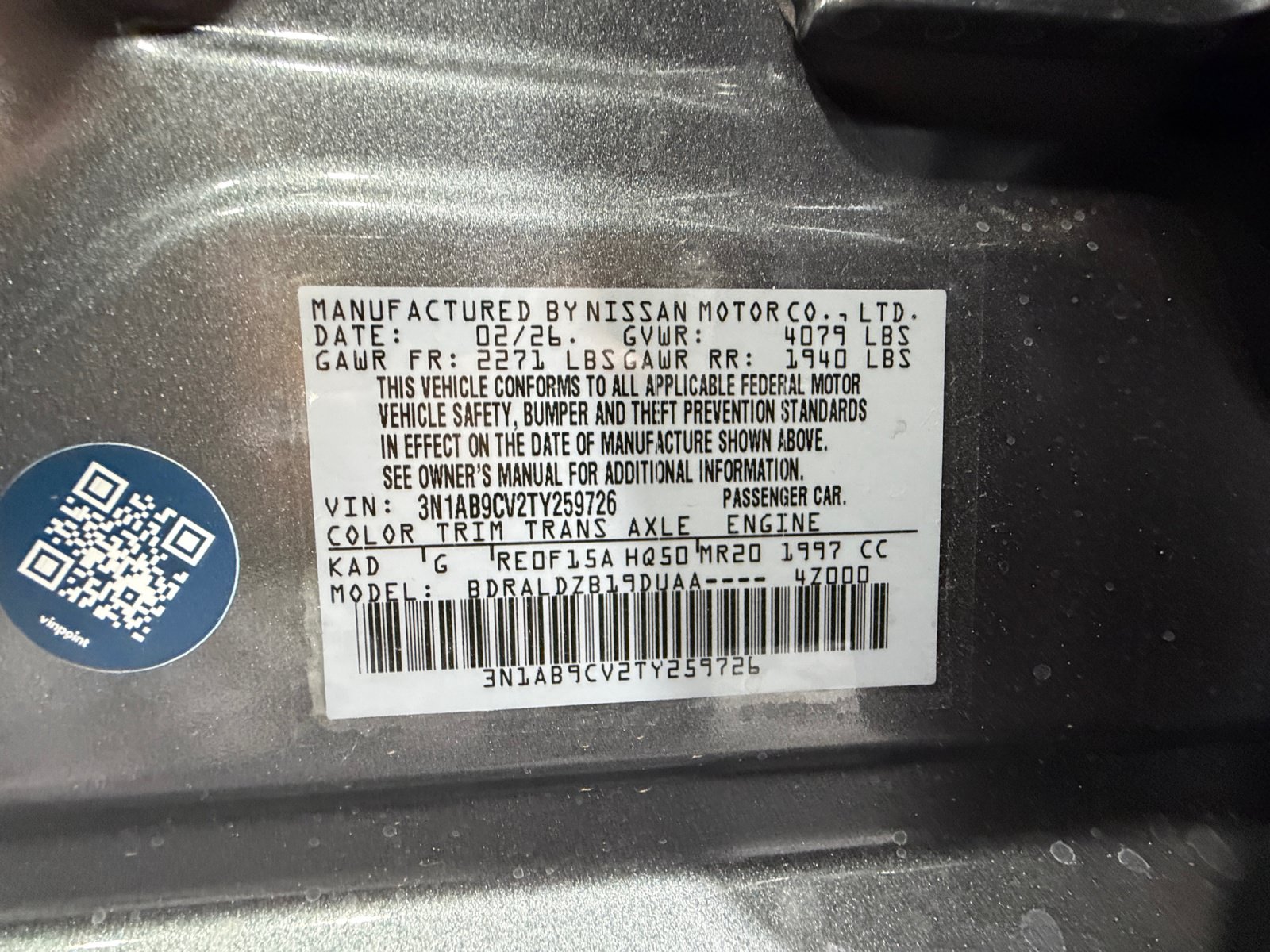 New 2026 Nissan Sentra SV w/ Floor Mat Package FWD image 25
