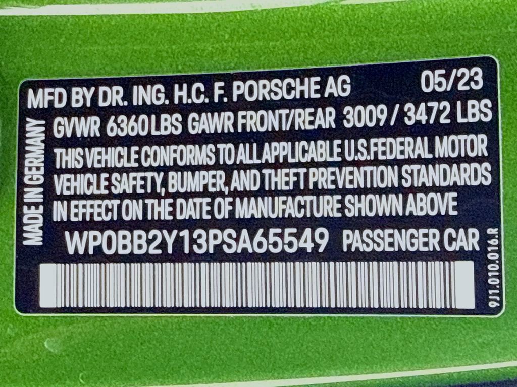 Certified 2023 Porsche Taycan 4S image 35