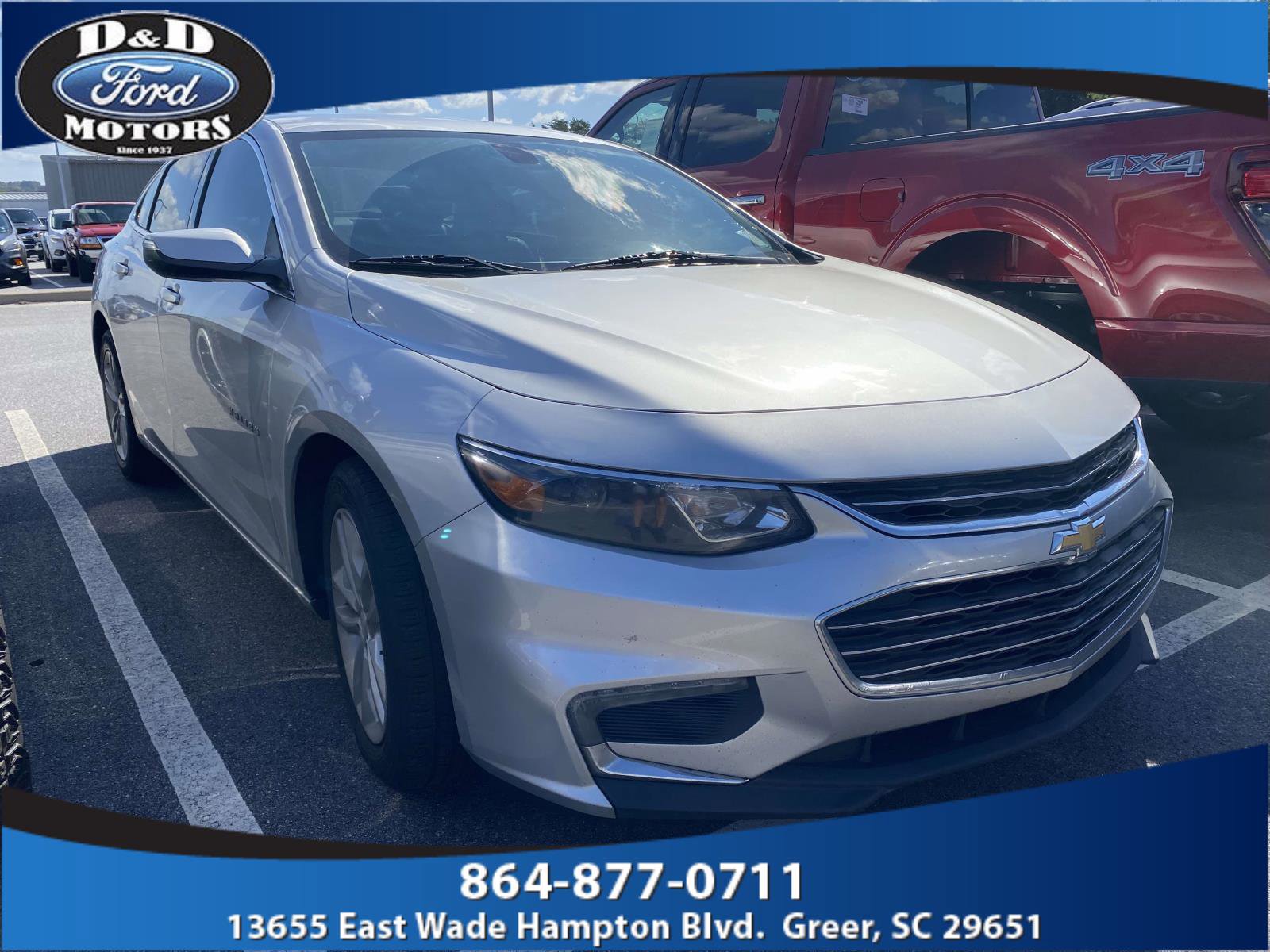 Used 2018 Chevrolet Malibu LT w/ Leather Package