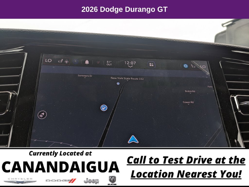 New 2026 Dodge Durango GT w/ Blacktop Package AWD/4WD image 19