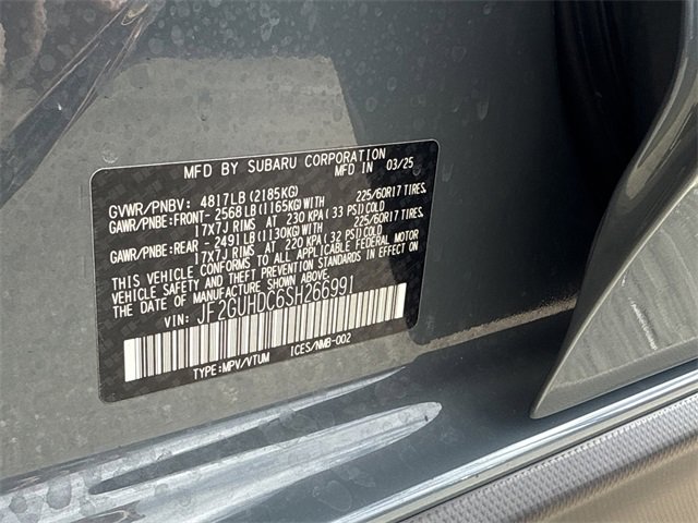 Certified 2025 Subaru Crosstrek 2.0i Premium image 29