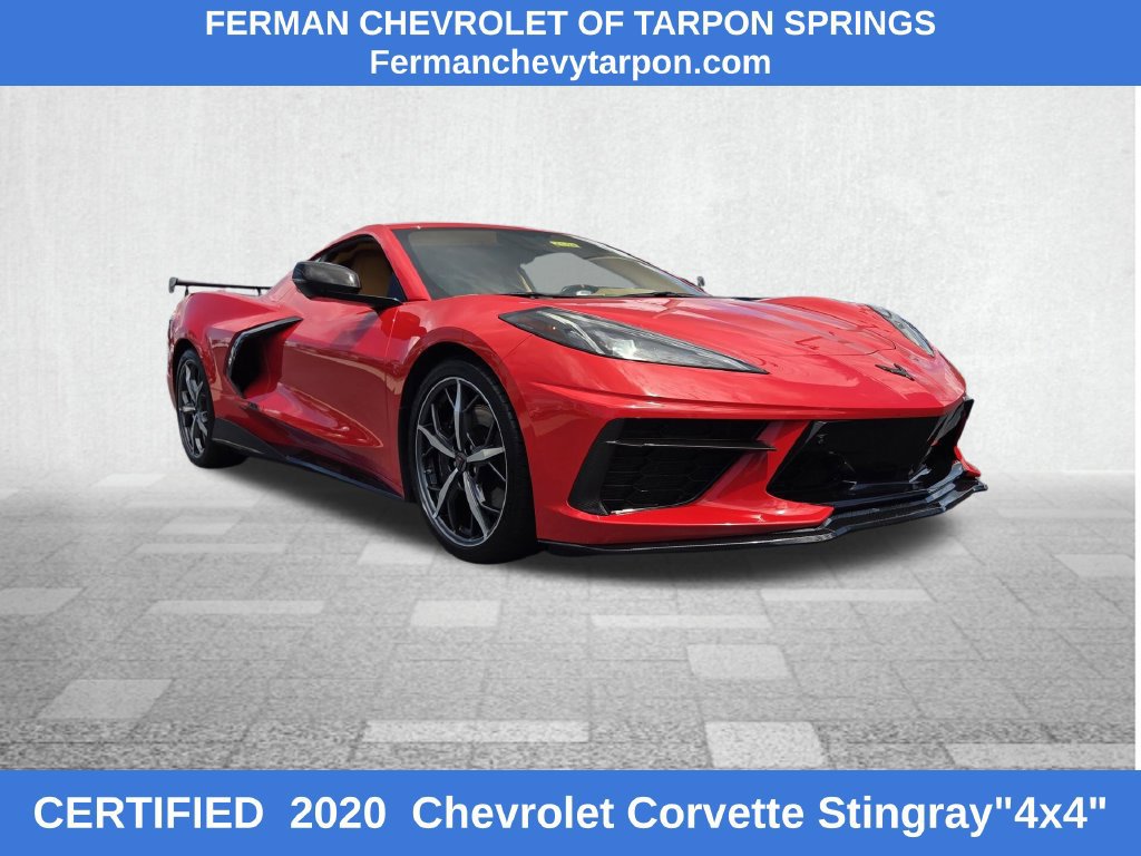 Certified 2020 Chevrolet Corvette Stingray Premium Cpe w/ 3LT Preferred Equipment Group