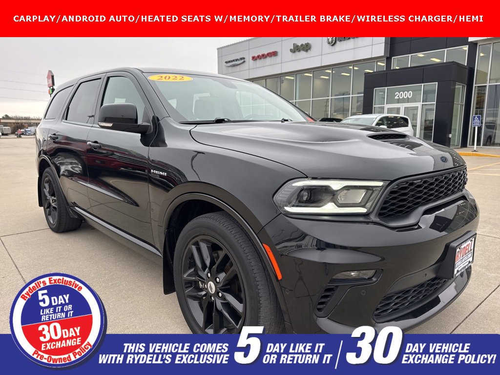 Certified 2022 Dodge Durango R/T w/ Trailer Tow Group IV image 1