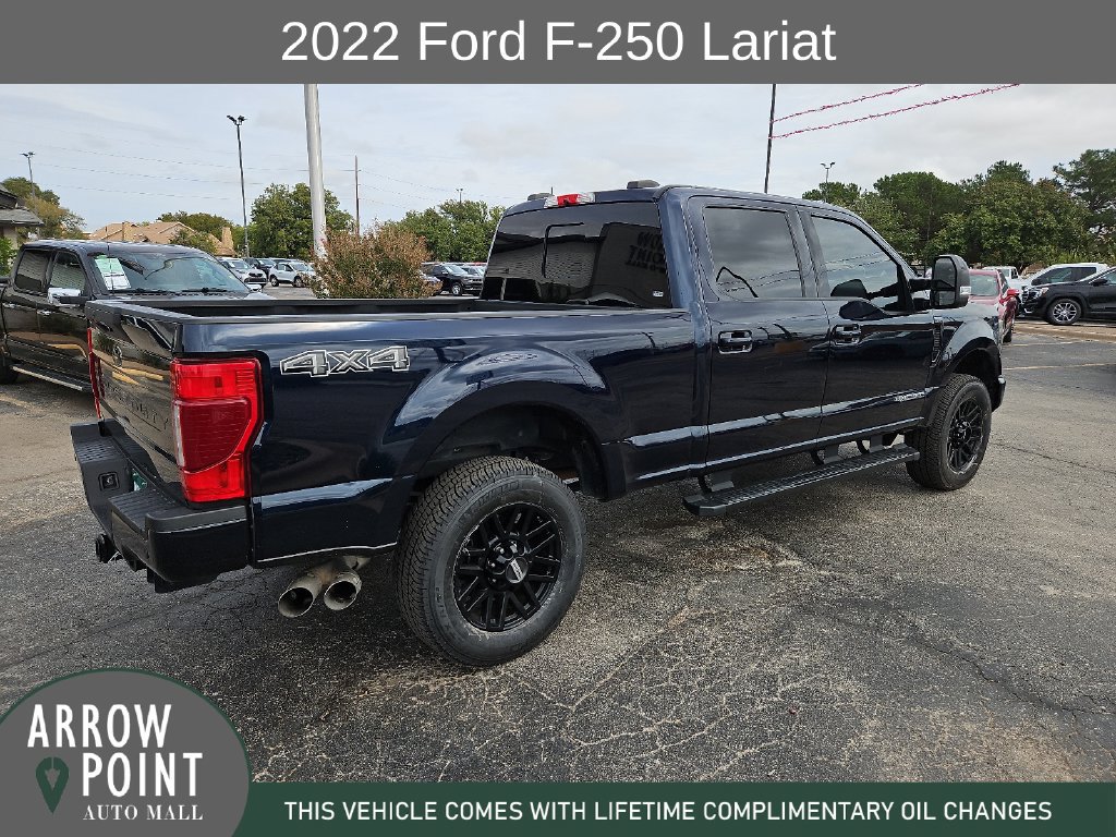 Used 2022 Ford F250 Lariat w/ Black Appearance Package AWD/4WD image 12