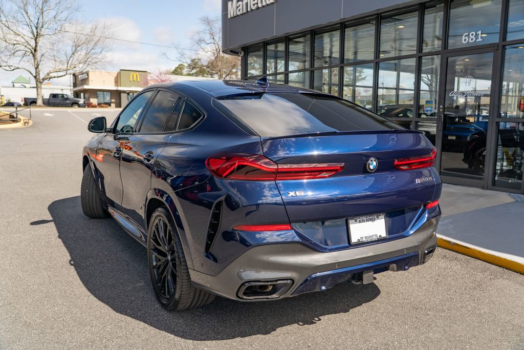 Used 2022 BMW X6 M50i w/ Executive Package image 4