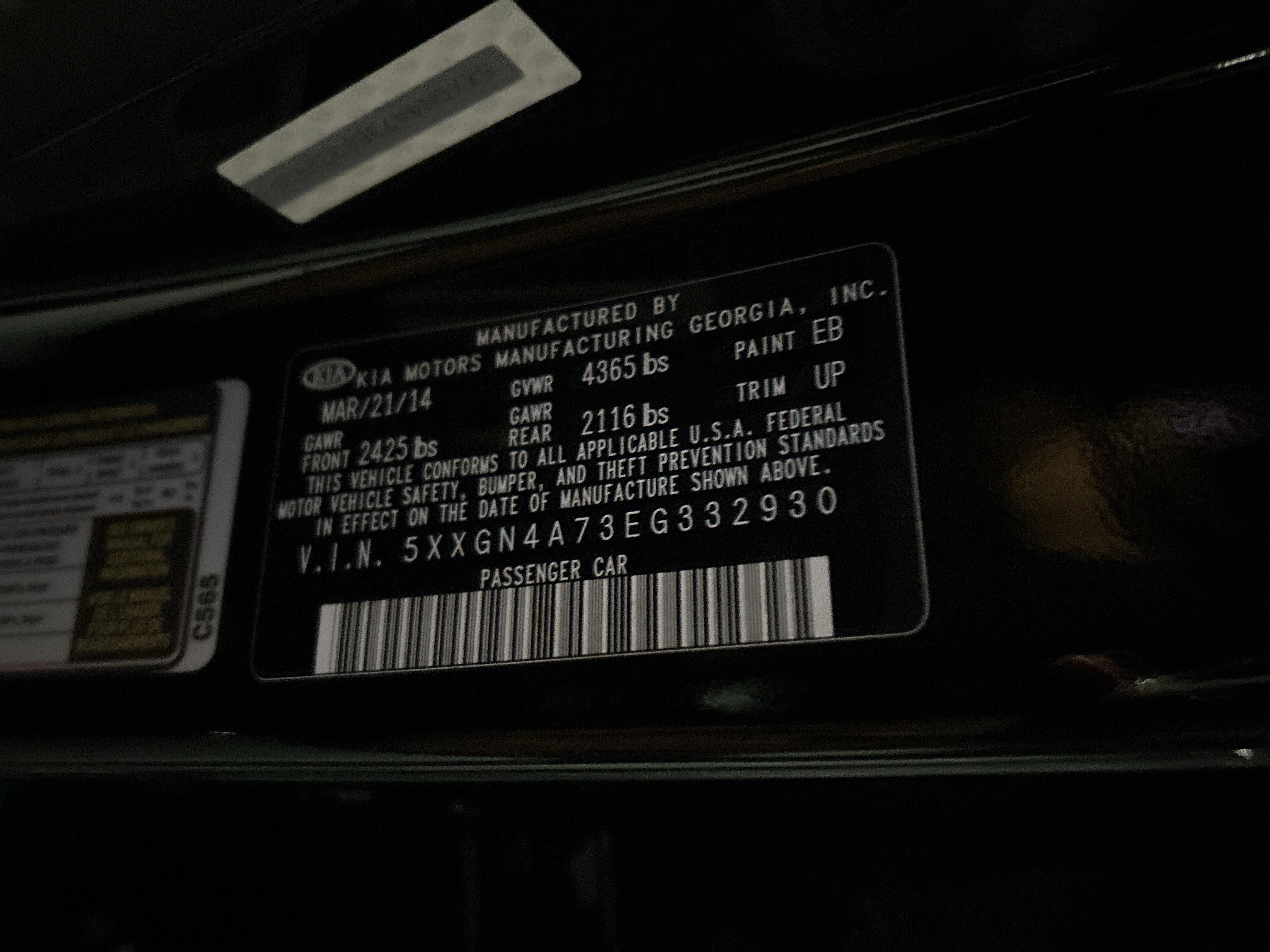 Used 2014 Kia Optima EX image 36