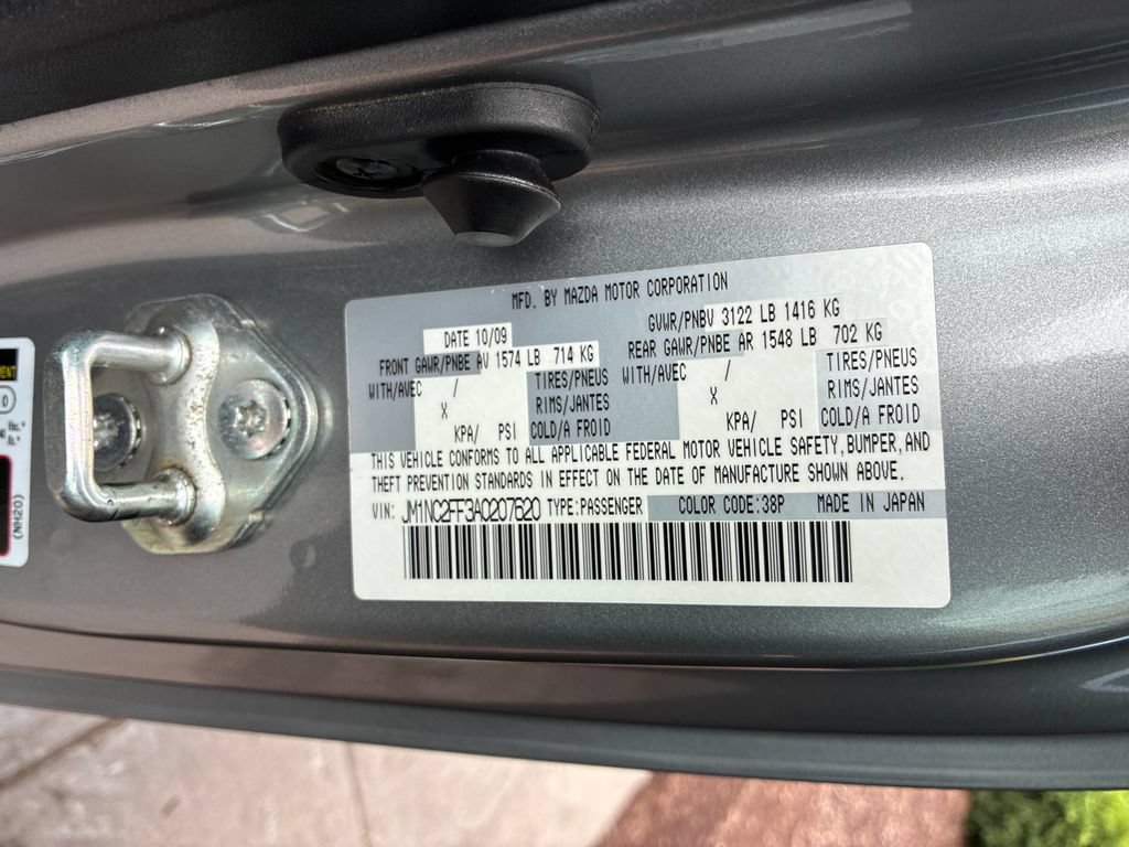 Used 2010 MAZDA MX-5 Miata Touring w/ Suspension Pkg RWD image 33