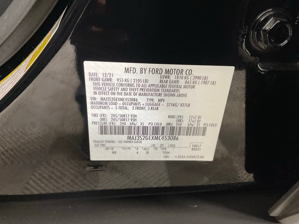 Used 2021 Ford EcoSport SE w/ SE Convenience Package FWD image 27