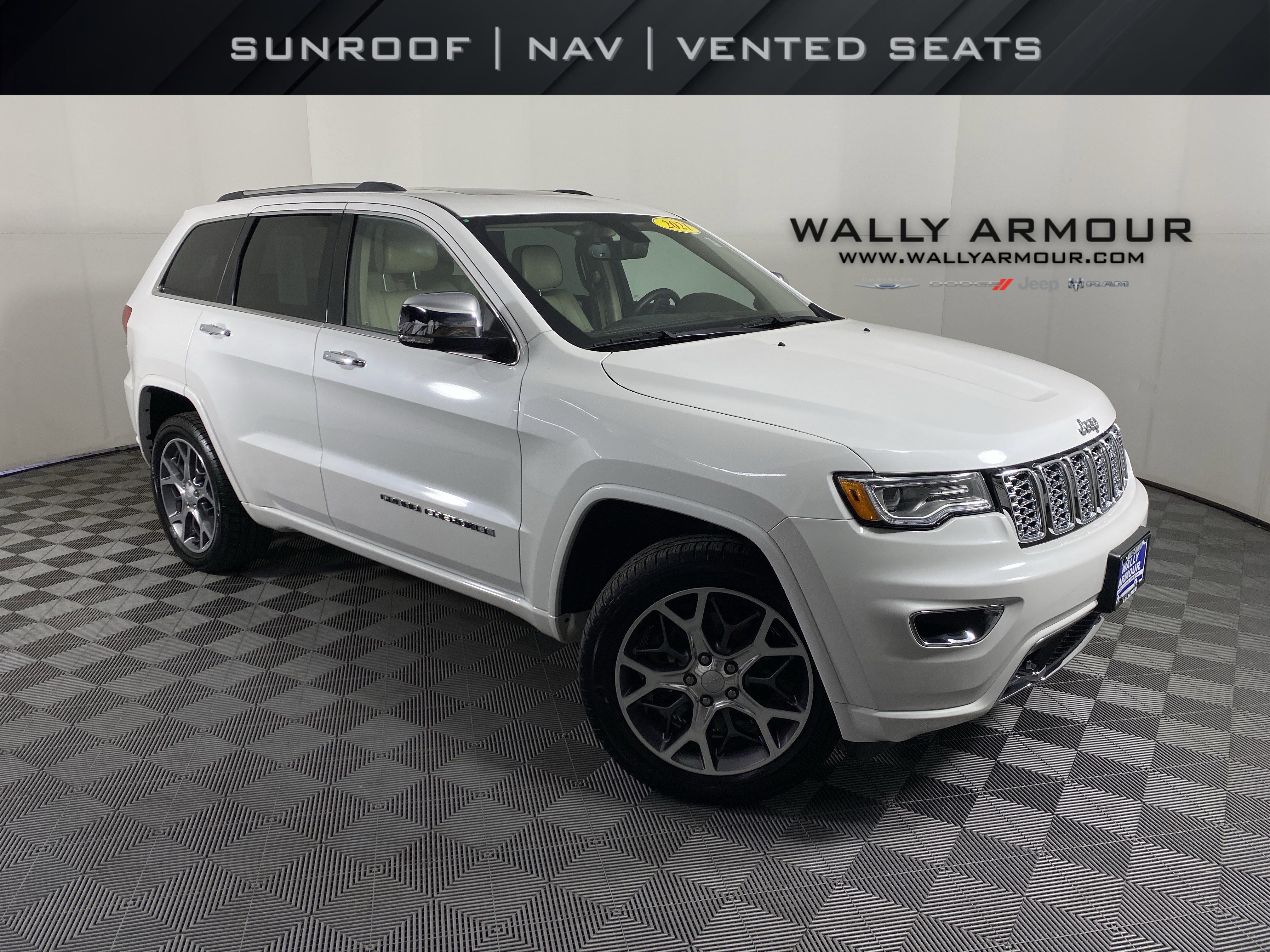 Used 2021 Jeep Grand Cherokee Overland video 1