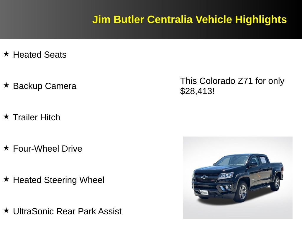 Used 2019 Chevrolet Colorado Z71 AWD/4WD image 12
