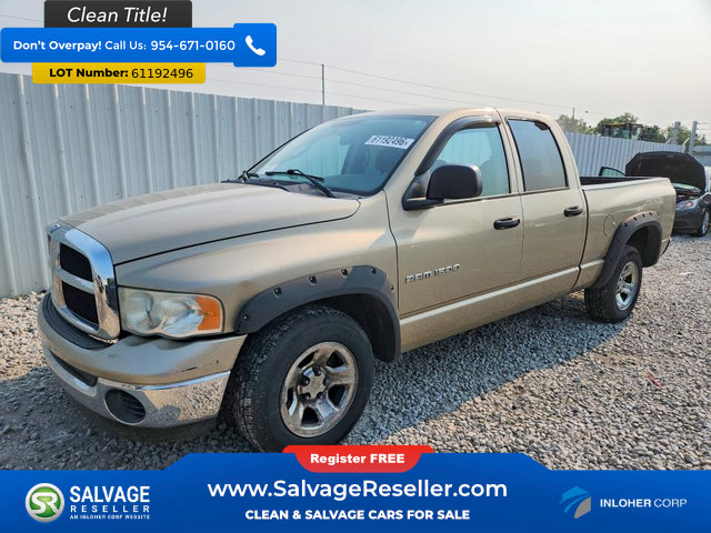 Used 2004 Dodge Ram 1500 Truck SLT w/ Quad Cab Value Group RWD image 1