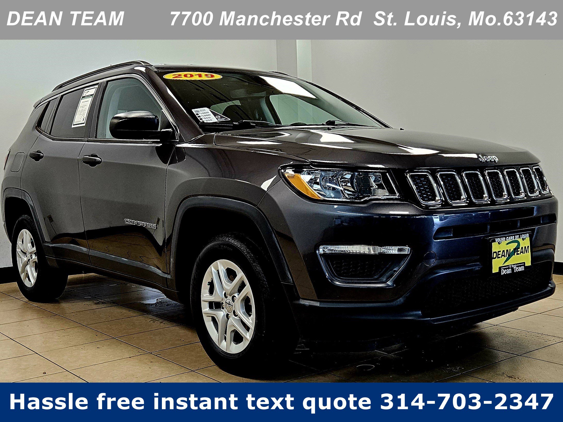 Used 2019 Jeep Compass Sport w/ Cold Weather Group