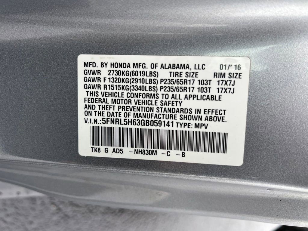 Used 2016 Honda Odyssey EX-L image 32