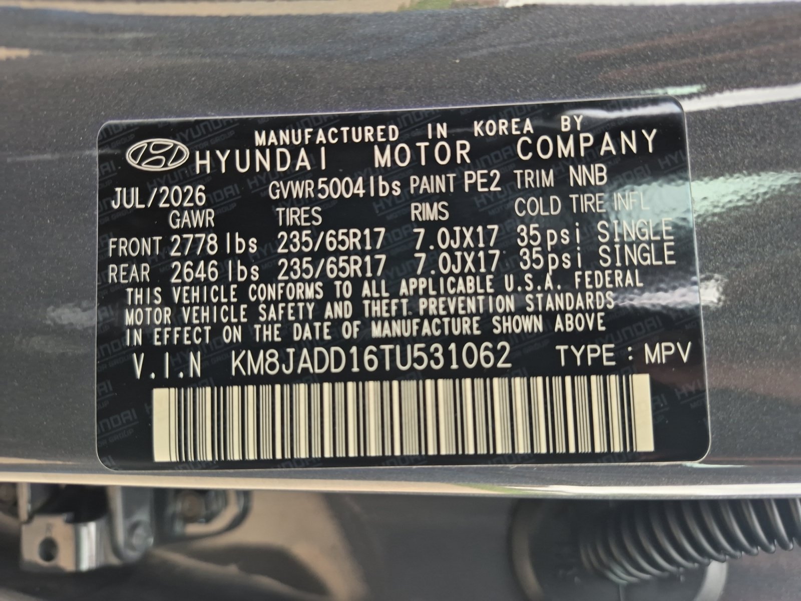 New 2026 Hyundai Tucson Blue SE AWD/4WD image 25