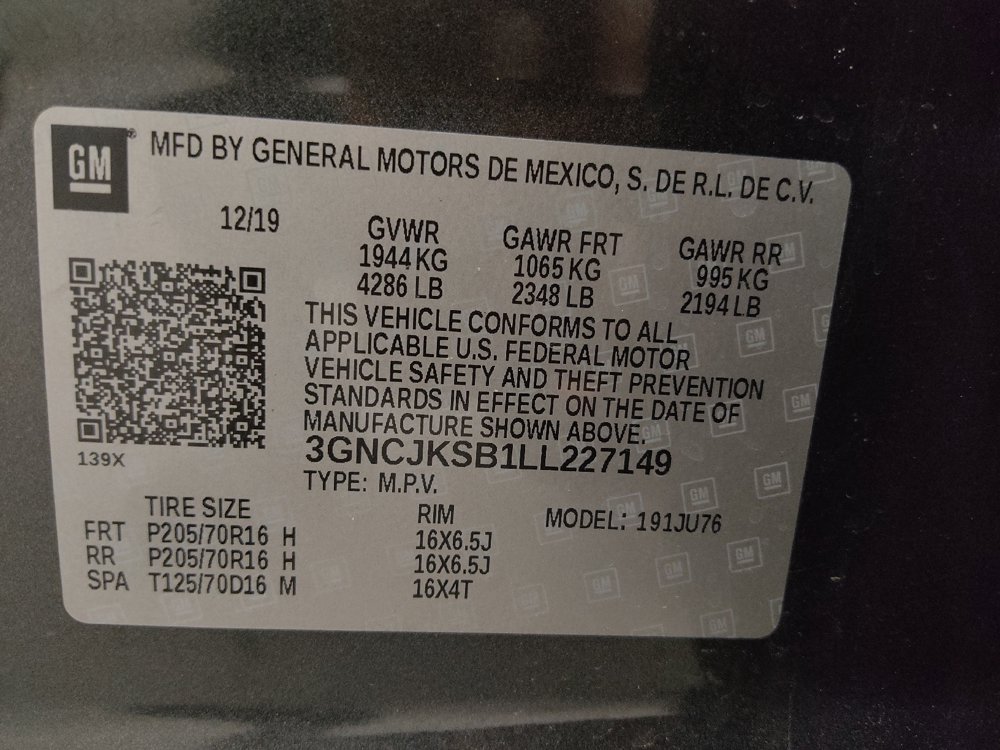 Used 2020 Chevrolet Trax LS FWD image 33