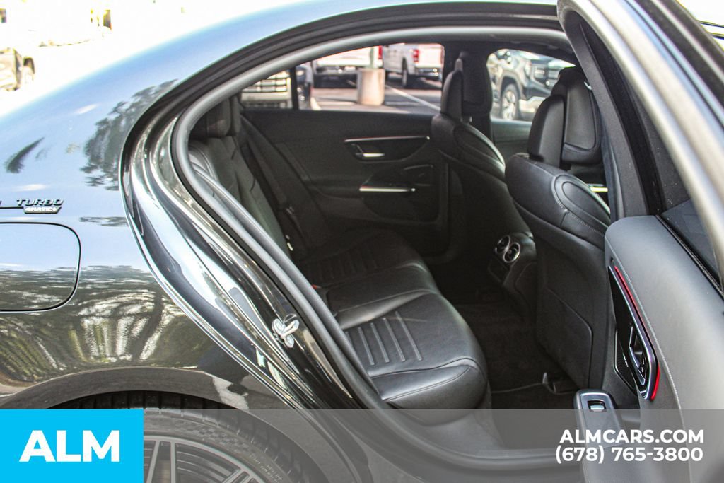 Used 2025 Mercedes-Benz C 43 AMG 4MATIC Sedan w/ AMG Night Package Plus image 18