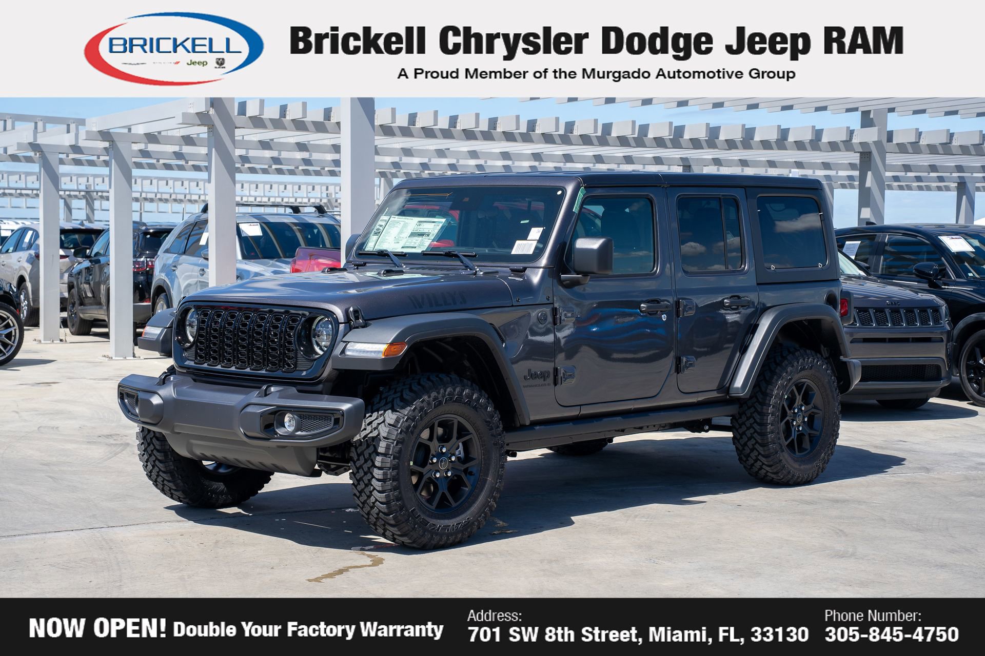New 2025 Jeep Wrangler Willys