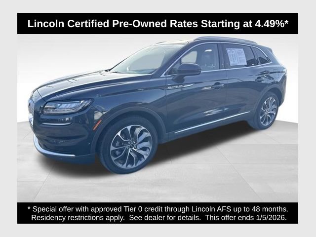 Certified 2023 Lincoln Nautilus Reserve w/ Equipment Group 201A