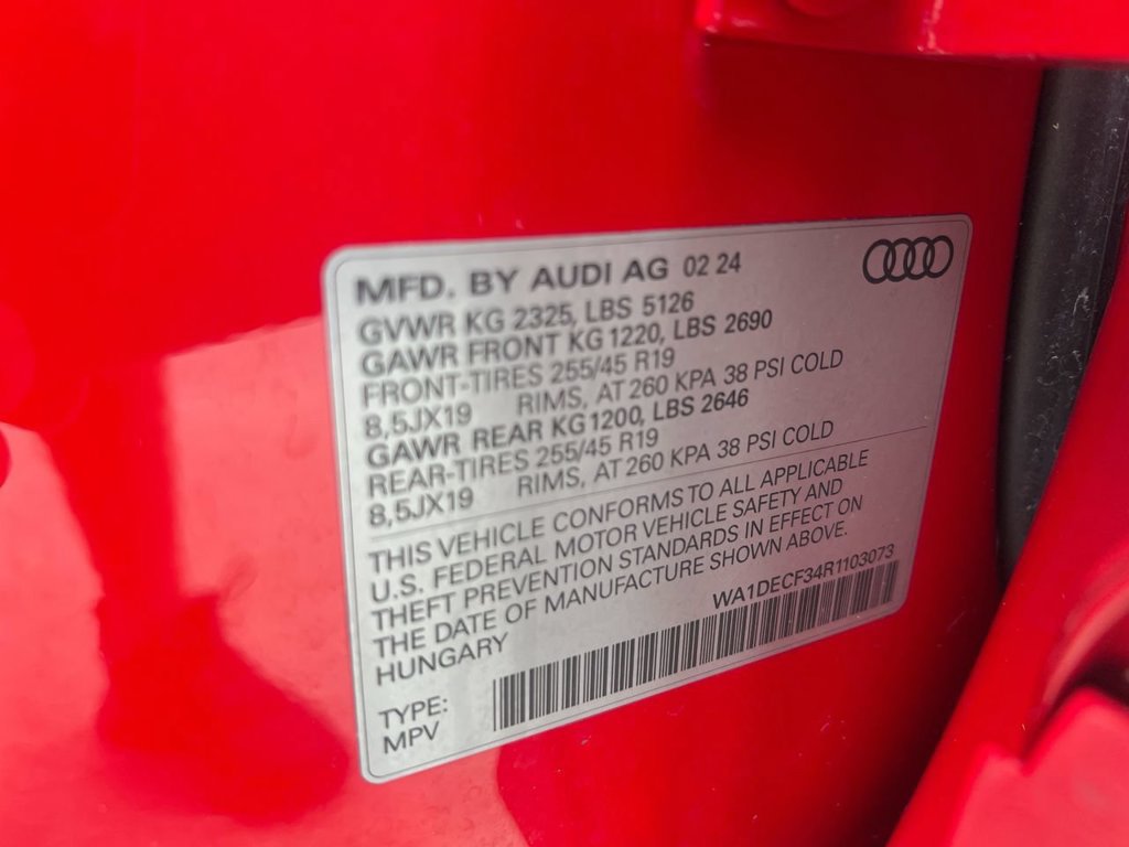 Used 2024 Audi Q3 2.0T Premium w/ Convenience Package AWD/4WD image 22
