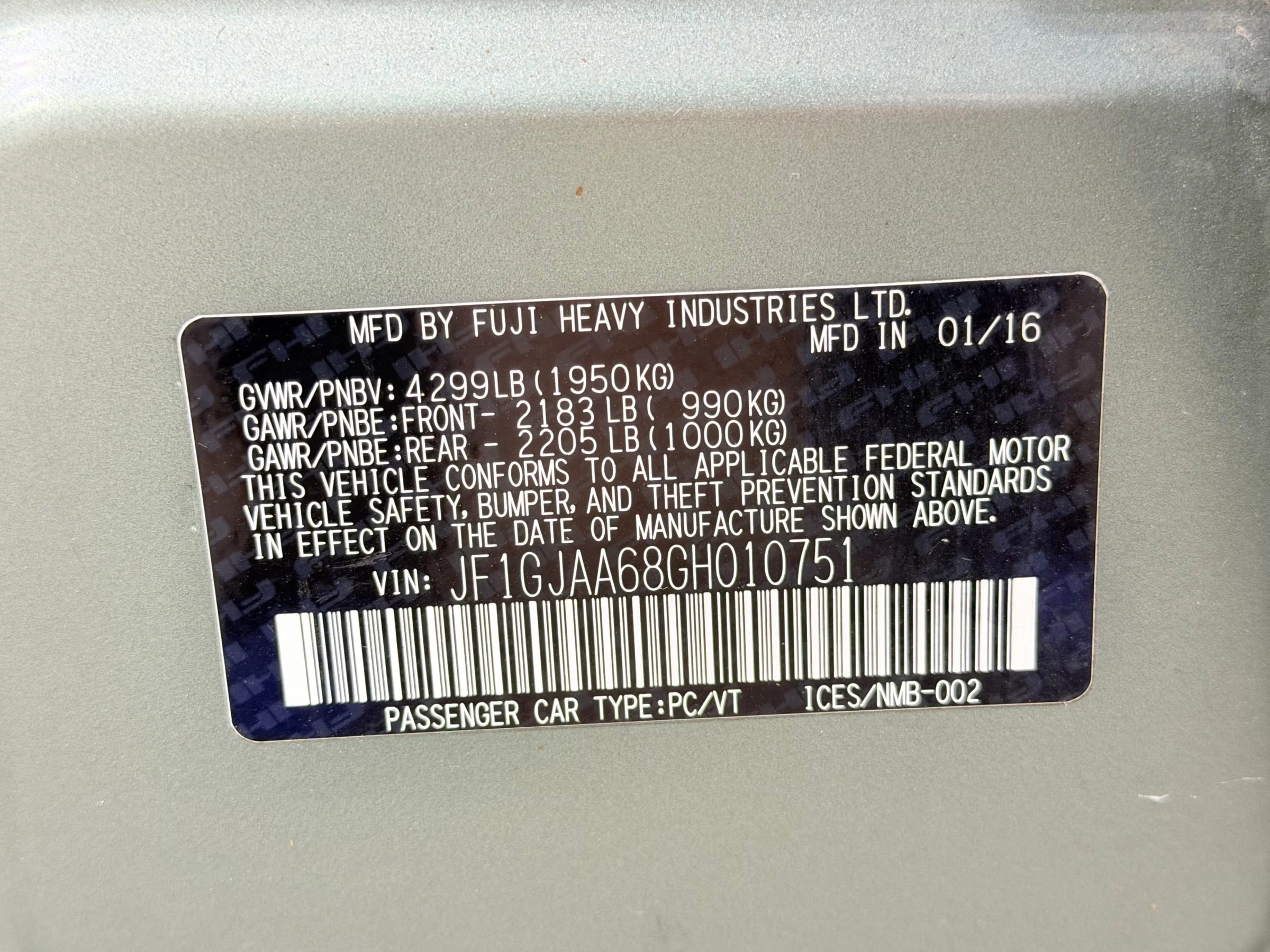 Used 2016 Subaru Impreza 2.0i image 35