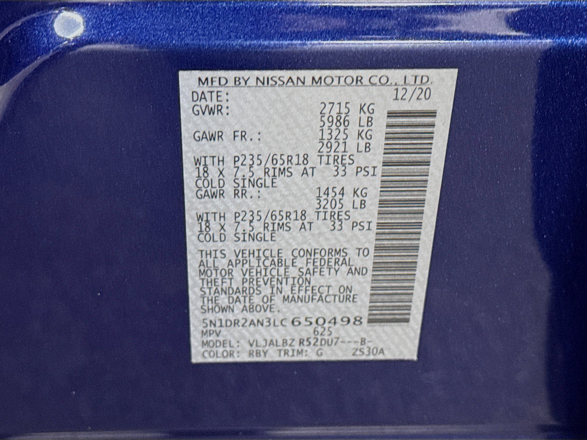 Used 2020 Nissan Pathfinder S image 40