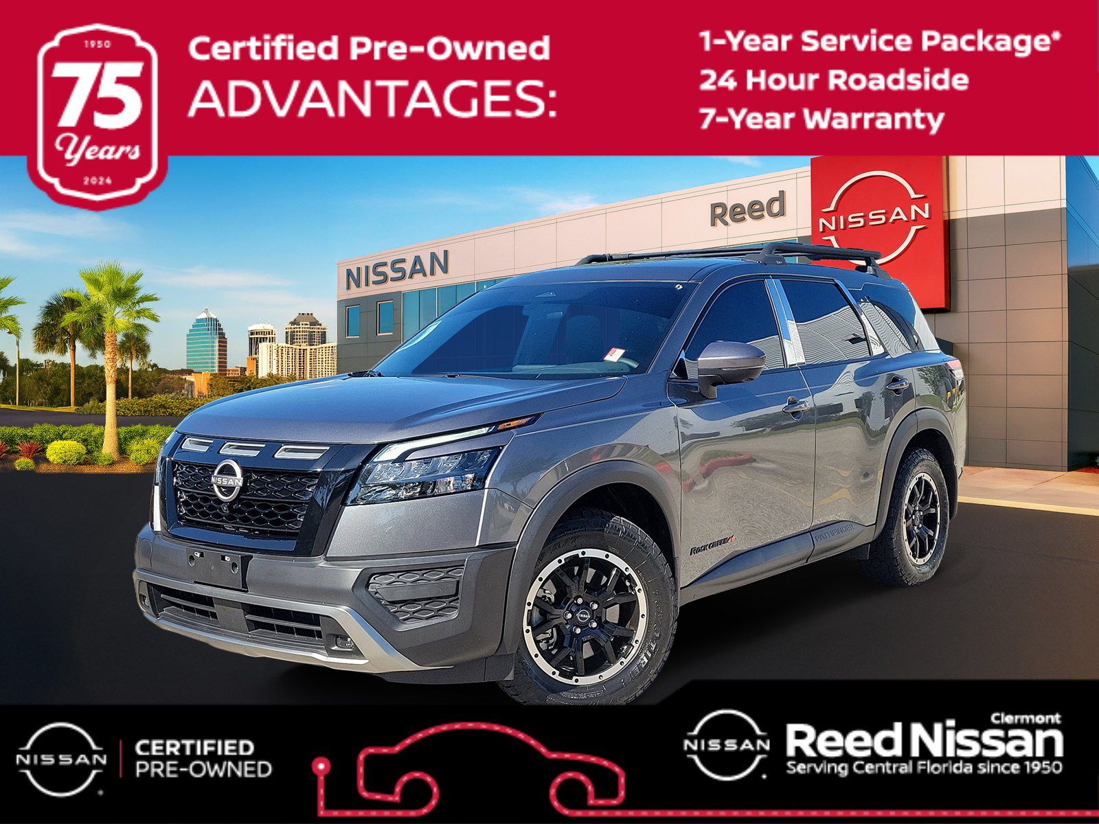 Certified 2024 Nissan Pathfinder Rock Creek AWD/4WD image 1