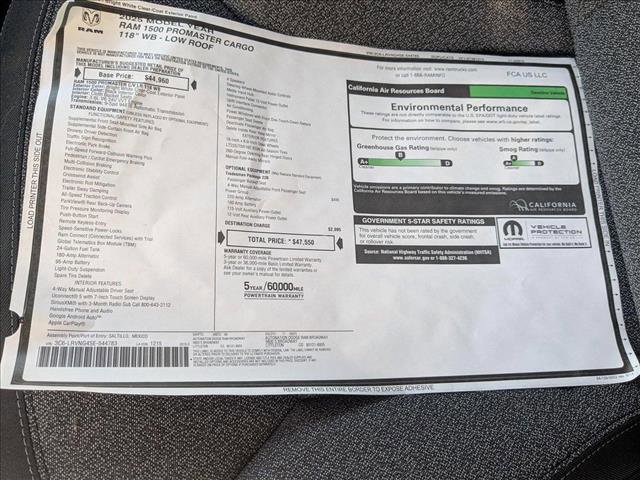 New 2025 RAM ProMaster 1500 w/ Power Group image 18
