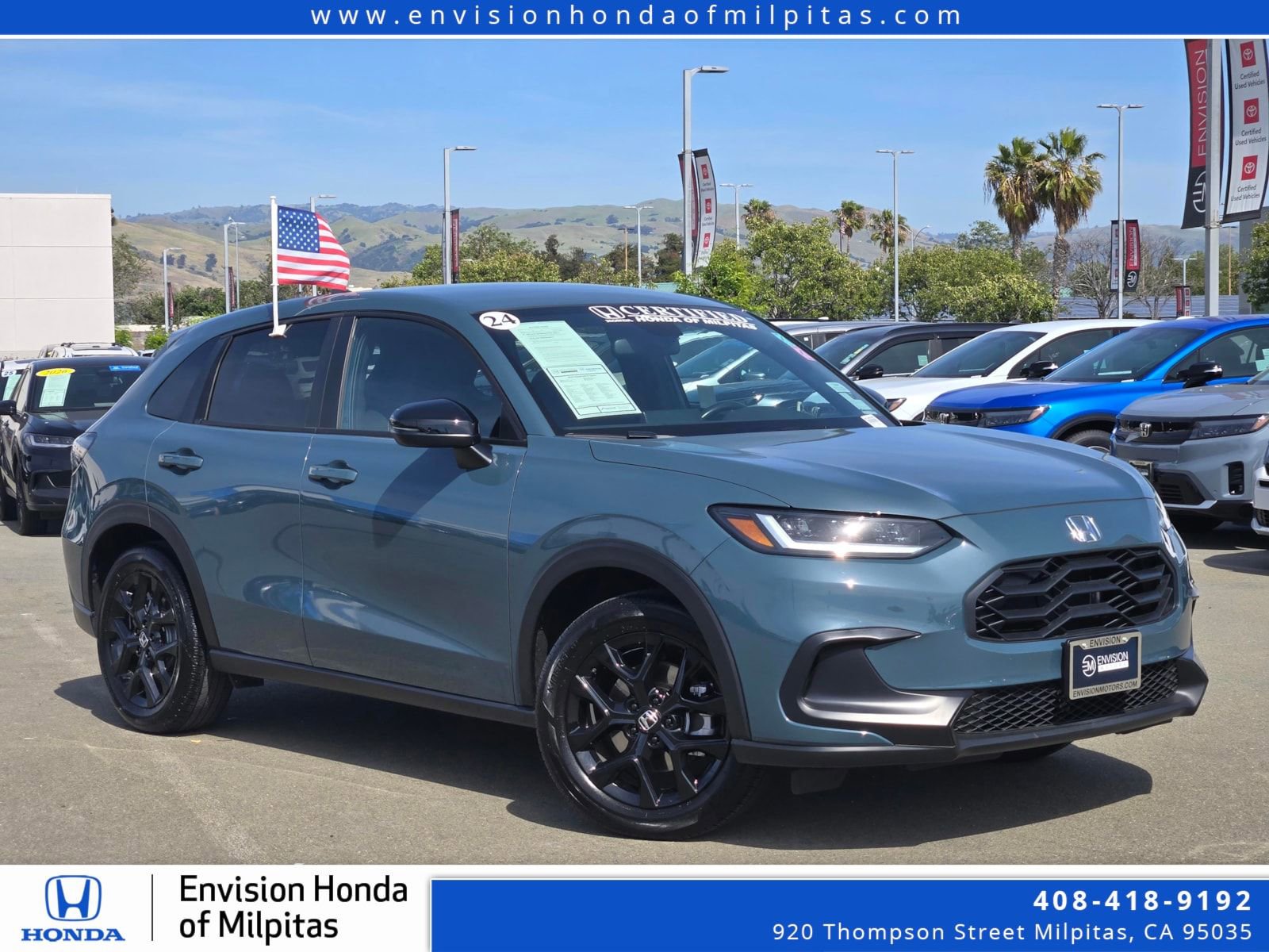 Certified 2024 Honda HR-V Sport