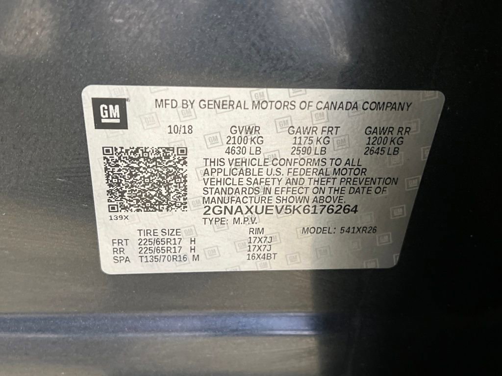 Used 2019 Chevrolet Equinox LT image 45