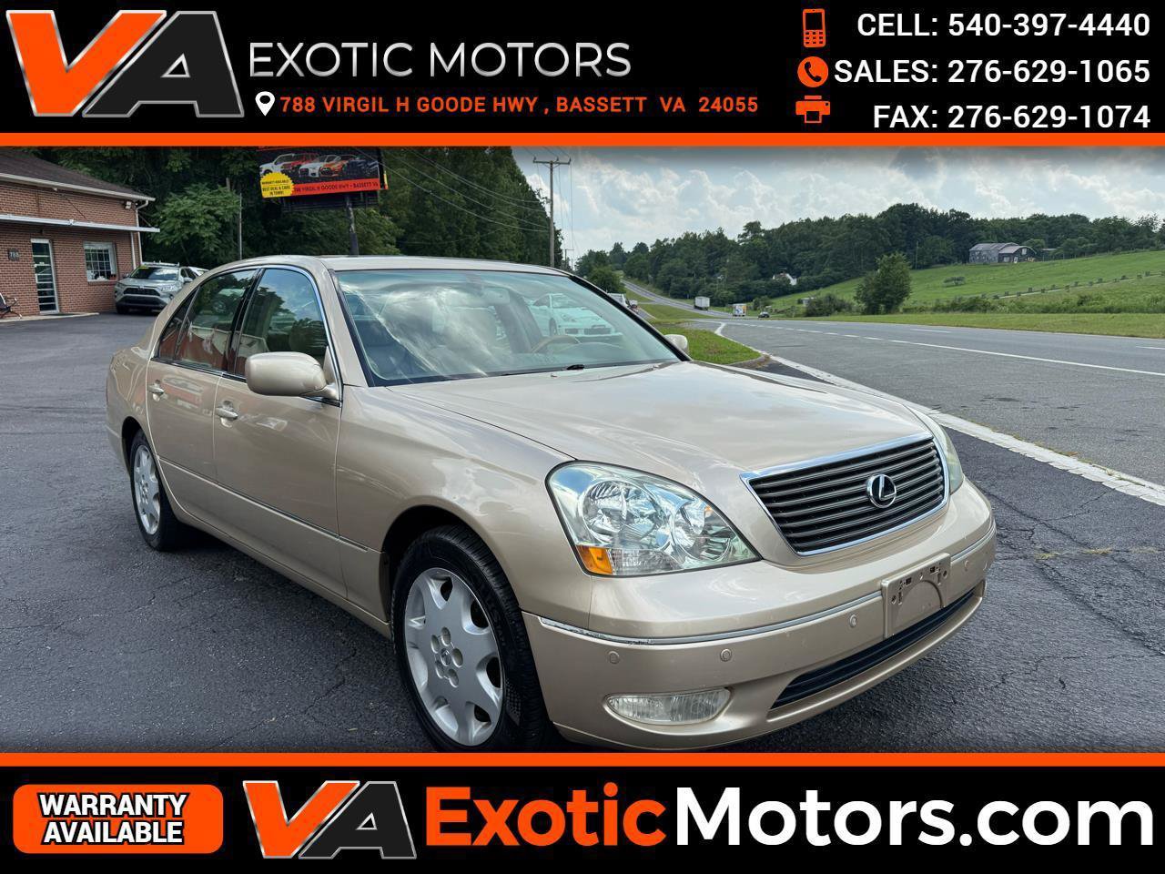 Used 2003 Lexus LS 430 w/ Navigation/Mark Levinson Pkg RWD image 1
