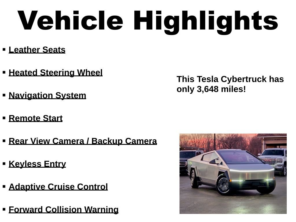 Used 2025 Tesla Cybertruck AWD Crew Cab image 45