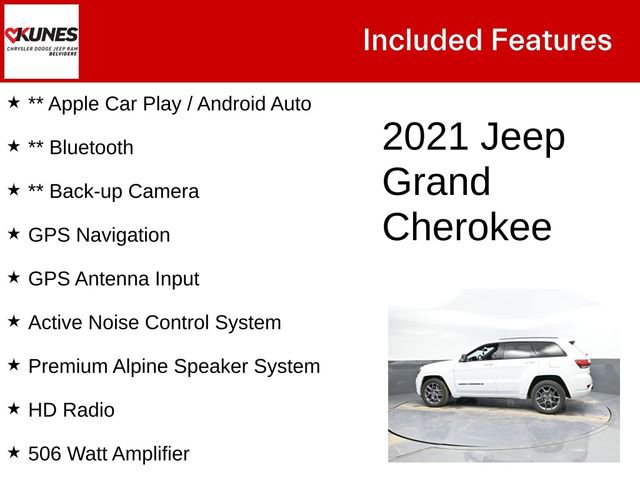 Used 2021 Jeep Grand Cherokee Limited w/ Quick Order Package 28K 80th image 3