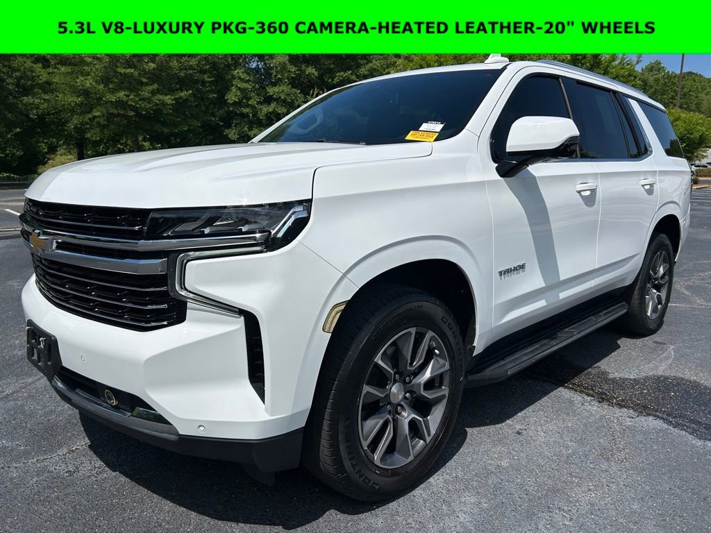 Certified 2022 Chevrolet Tahoe LT w/ Luxury Package RWD image 1