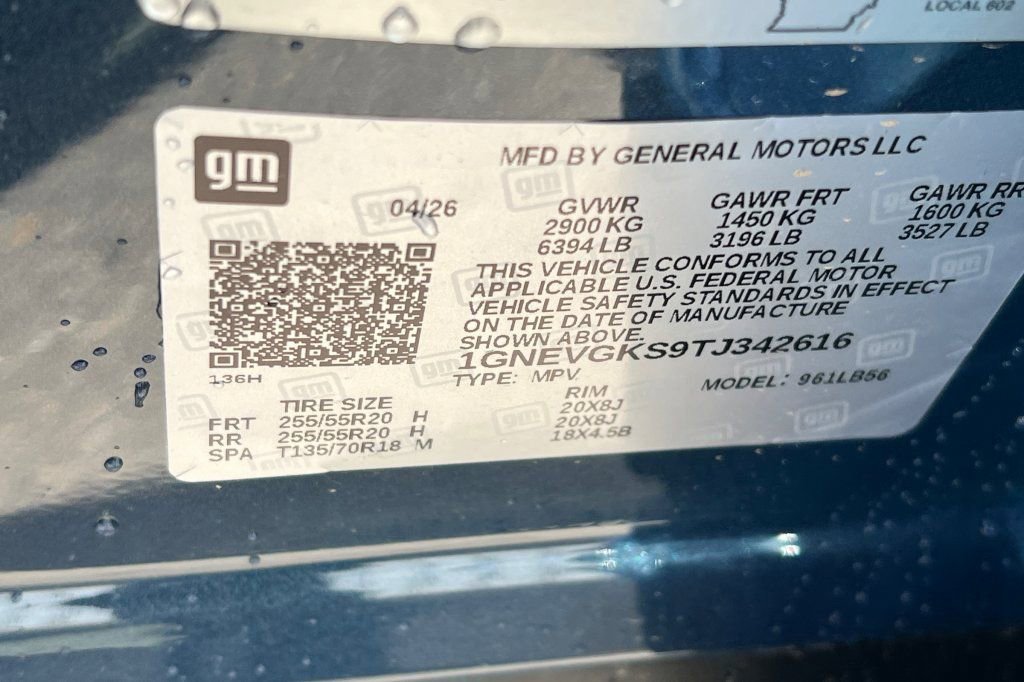 New 2026 Chevrolet Traverse LT AWD/4WD image 24